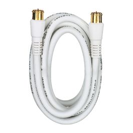RCA RCAVH606WHRV1 6FT RG6 CABLE WHT